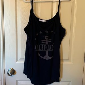 Dark Navy Blue California/Anchor Cami from Maurice’s *Never Worn* PLUS SIZE